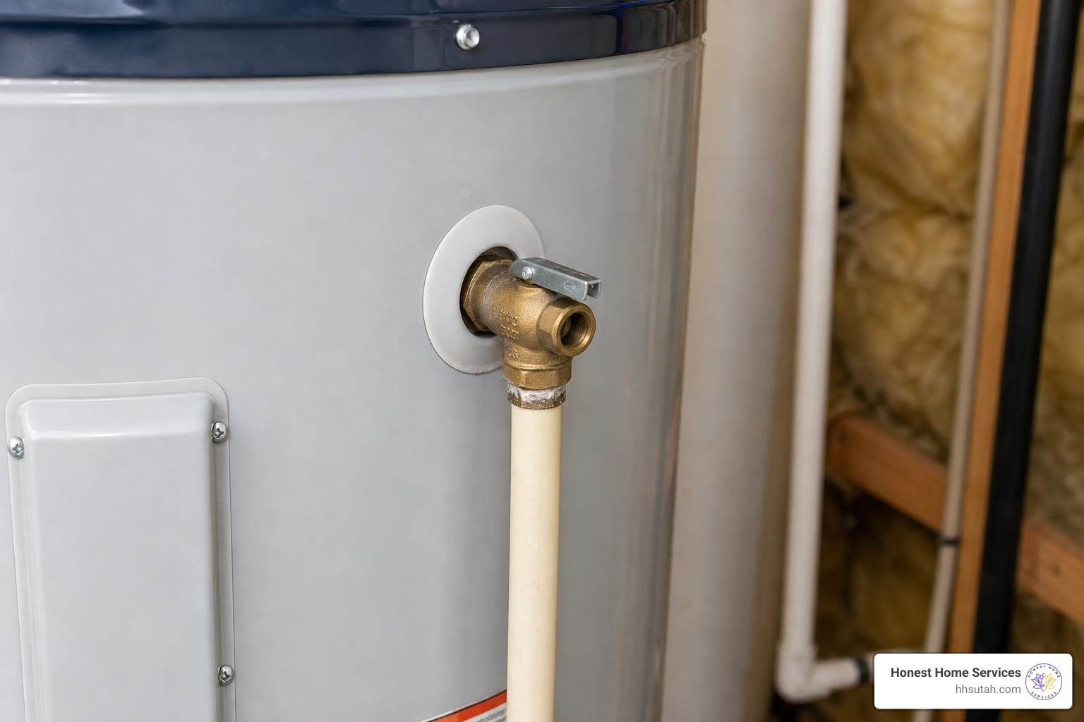 Water heater temperature and pressure relief valve Water heater temperature and pressure relief valve