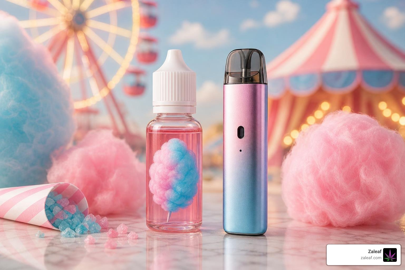 cotton candy nic salt