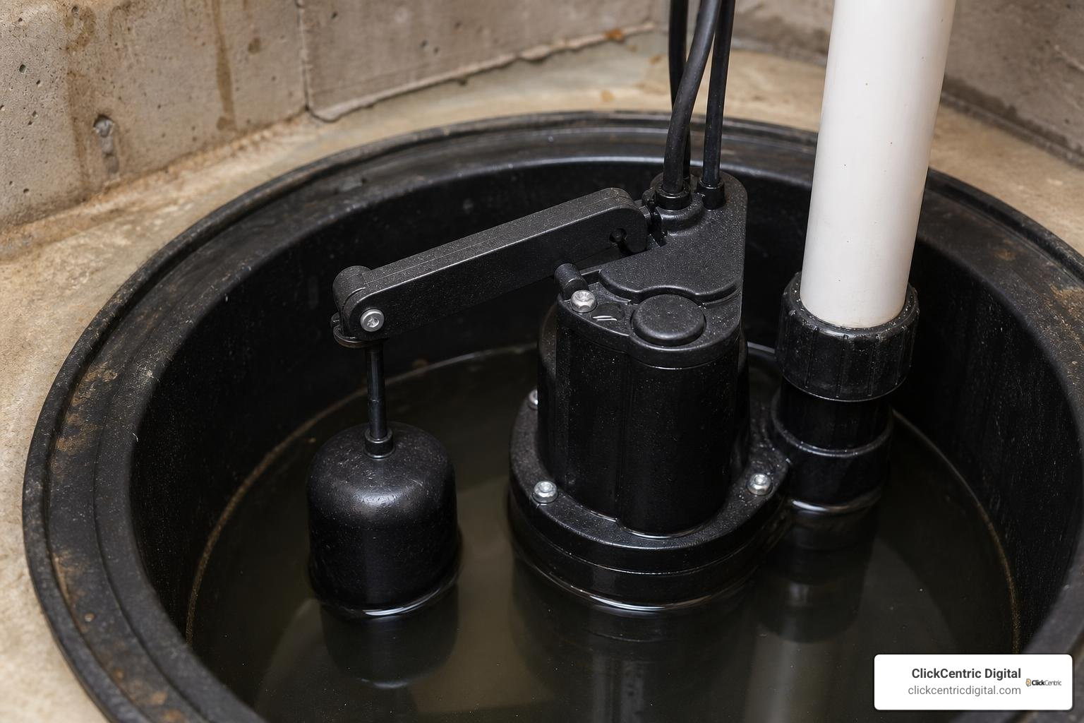 sump pump float switch mechanism