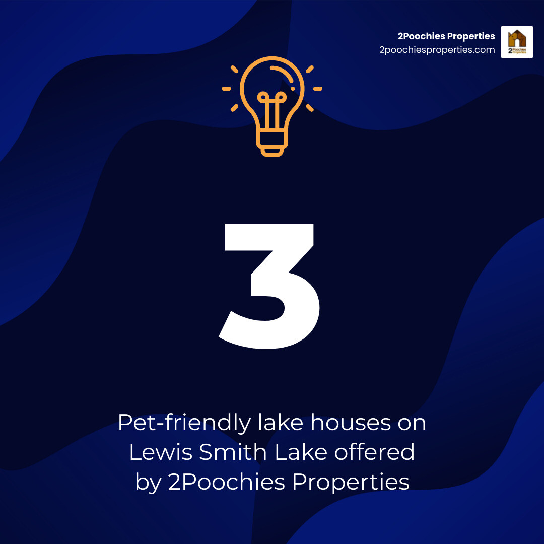 Infographic showing checklist for choosing a pet-friendly lakefront home in Alabama infographic