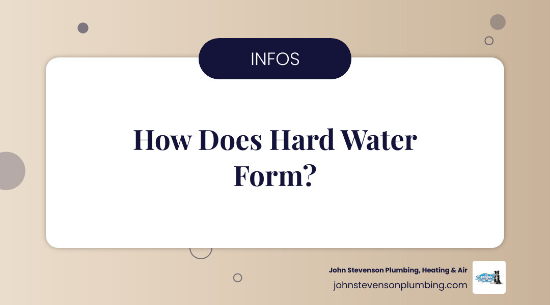 infographic showing 5 ways to treat hard water at home with icons for each method infographic
