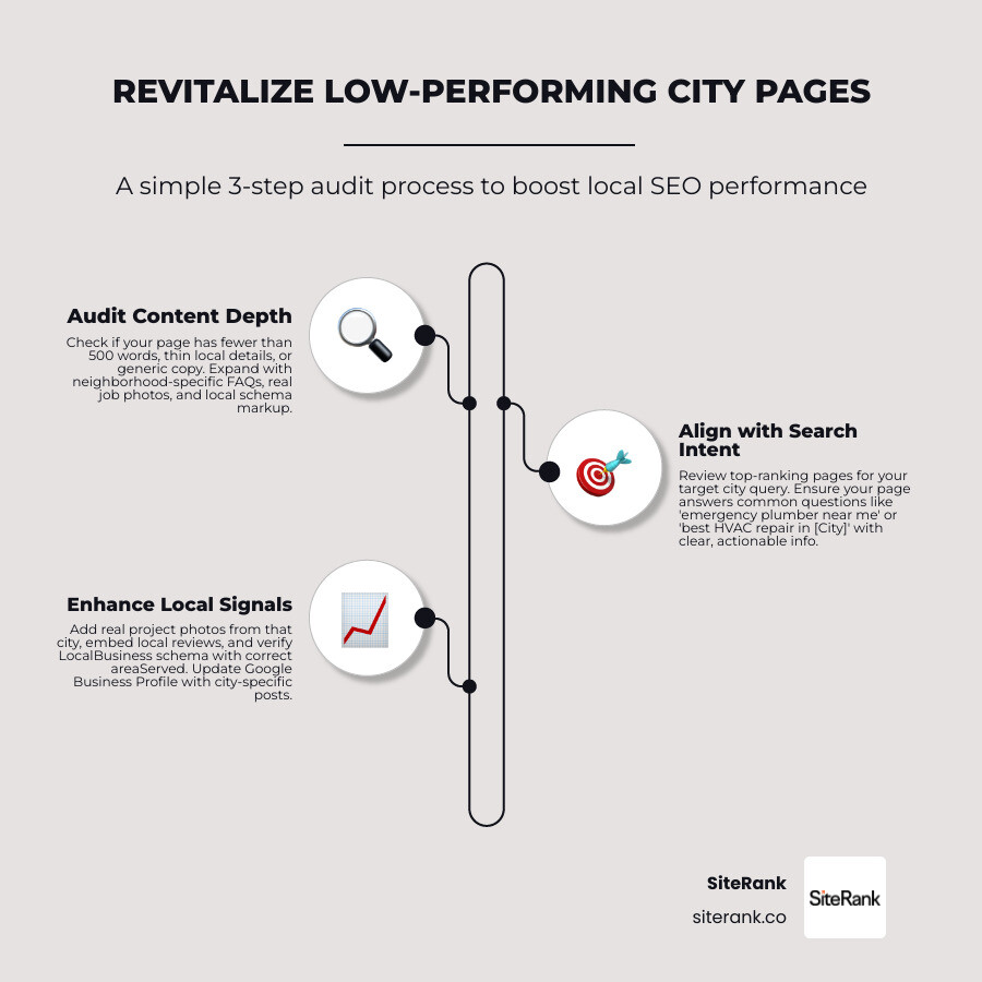 Infographic showing local page performance and organic growth statistics infographic Infographic showing local page performance and organic growth statistics infographic