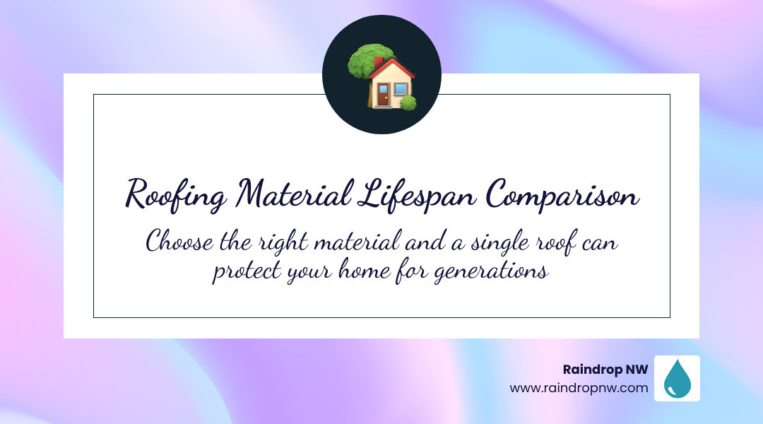 roofing material lifespan comparison infographic showing expected years for each material type infographic roofing material lifespan comparison infographic showing expected years for each material type infographic
