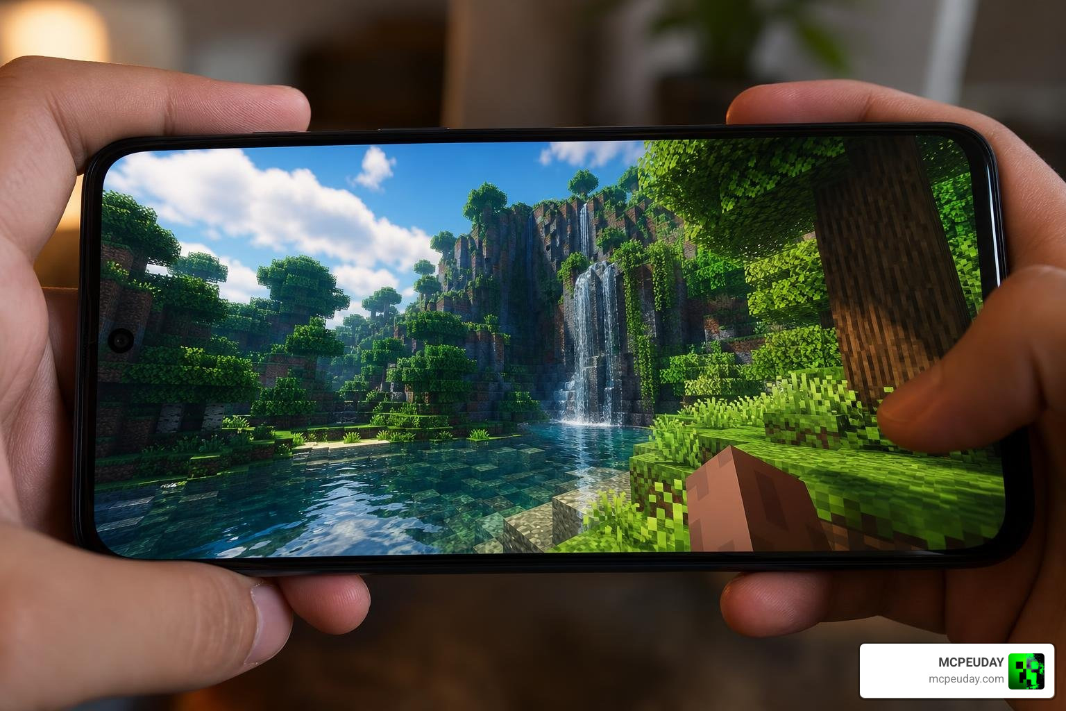 No lag shaders for Minecraft Bedrock 1.26.30