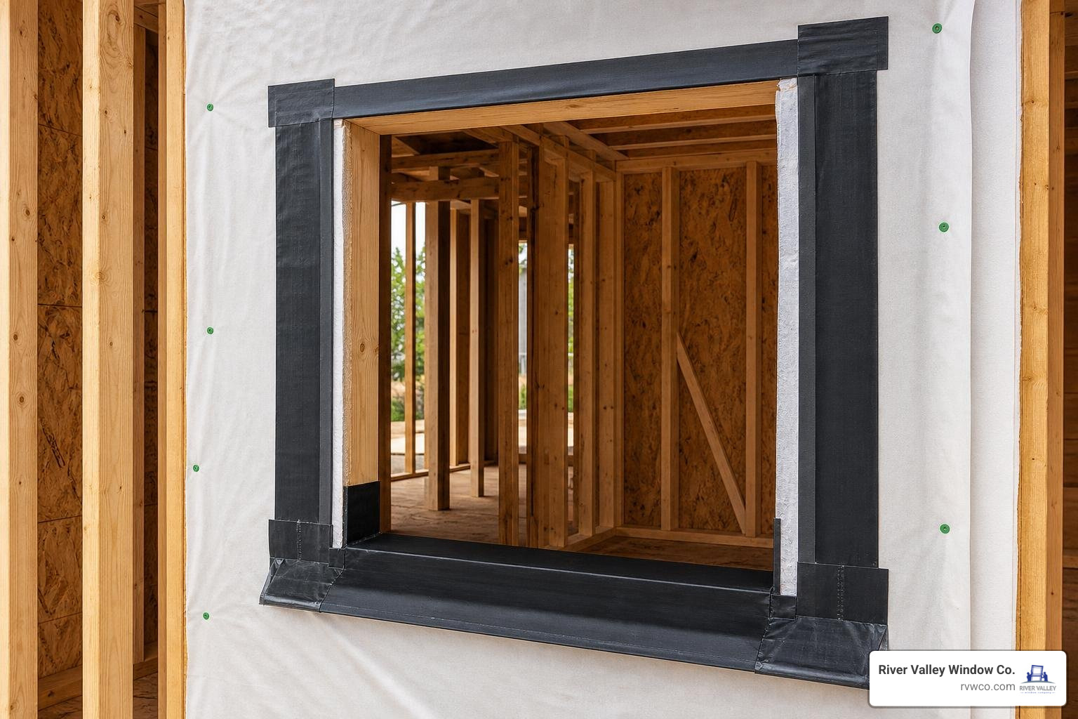 proper flashing installation around a window rough opening proper flashing installation around a window rough opening