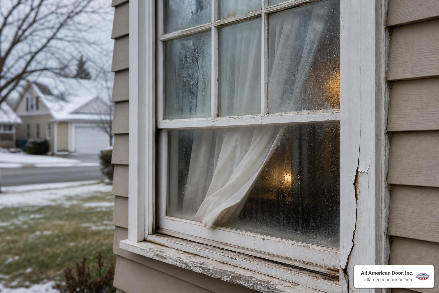 damaged home window with drafts and high energy bills damaged home window with drafts and high energy bills