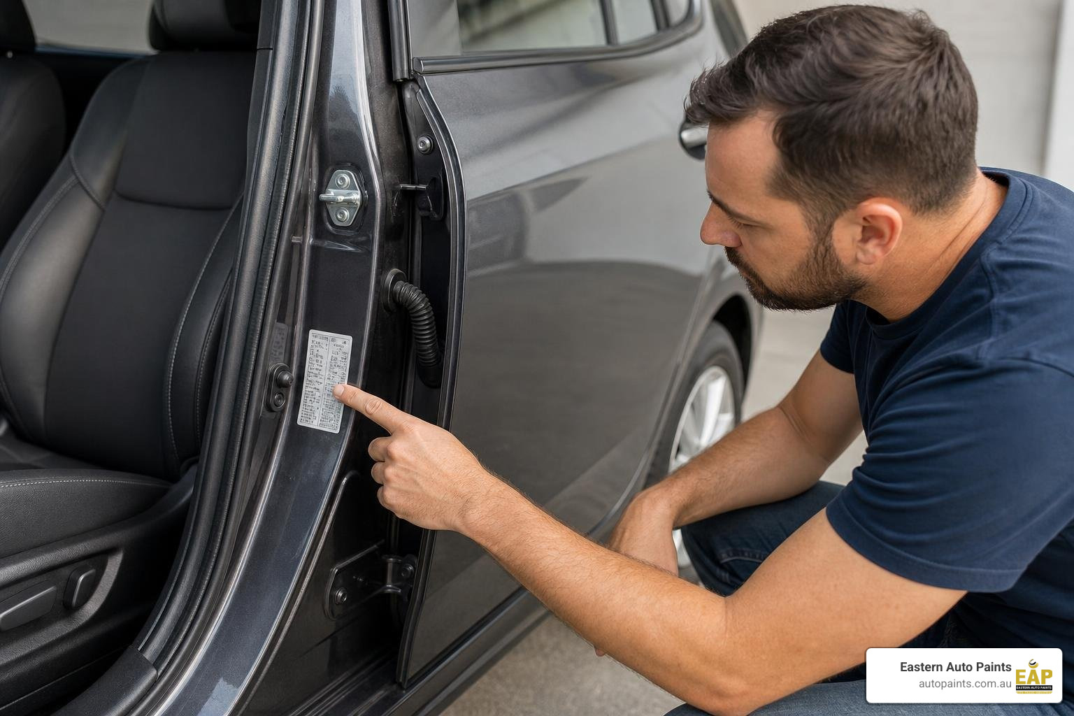 how to find the paint code on a vehicle