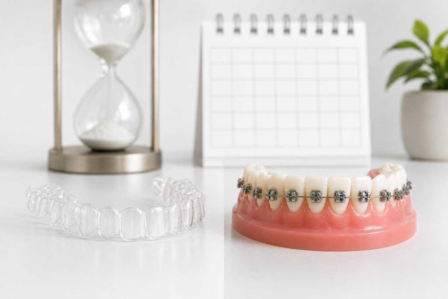 Invisalign duration vs braces Invisalign duration vs braces