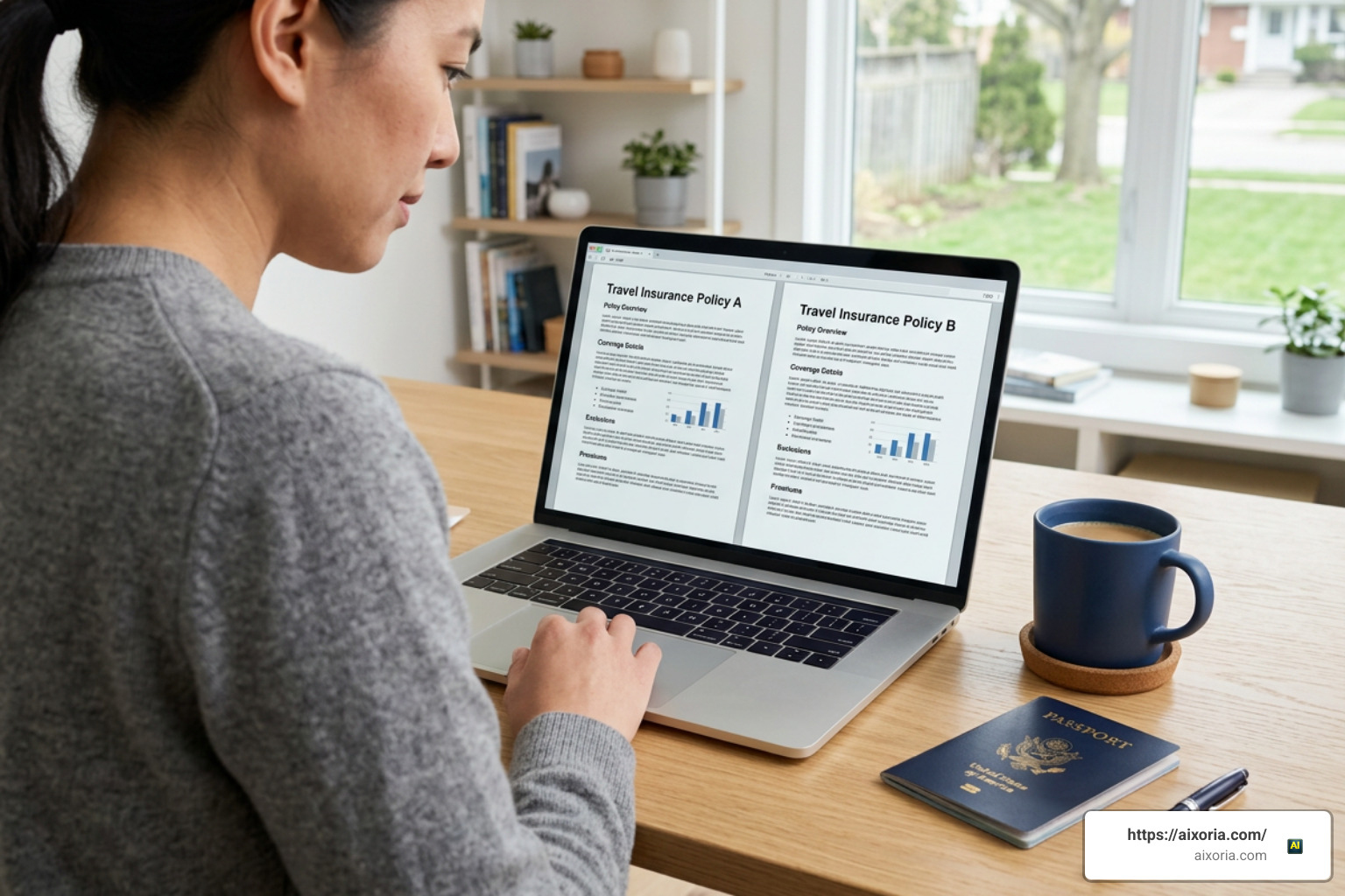comparing travel insurance policies side-by-side