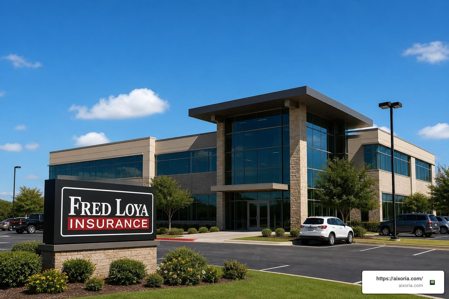 Fred Loya Insurance headquarters building exterior