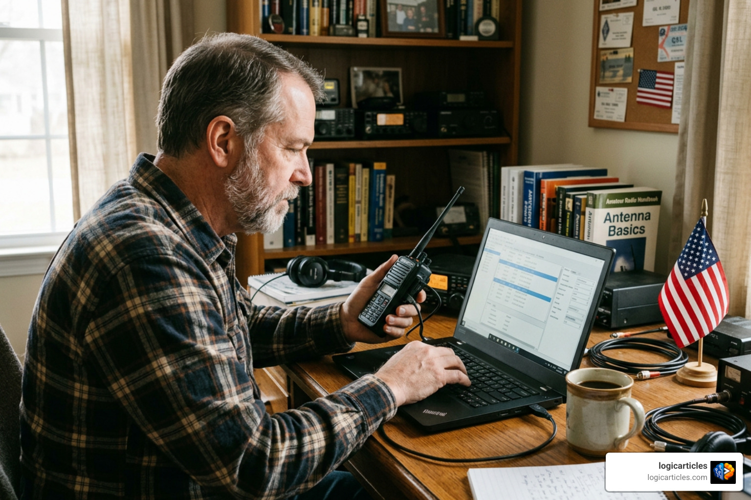 CHIRP radio software amateur radio operator laptop programming CHIRP radio software amateur radio operator laptop programming