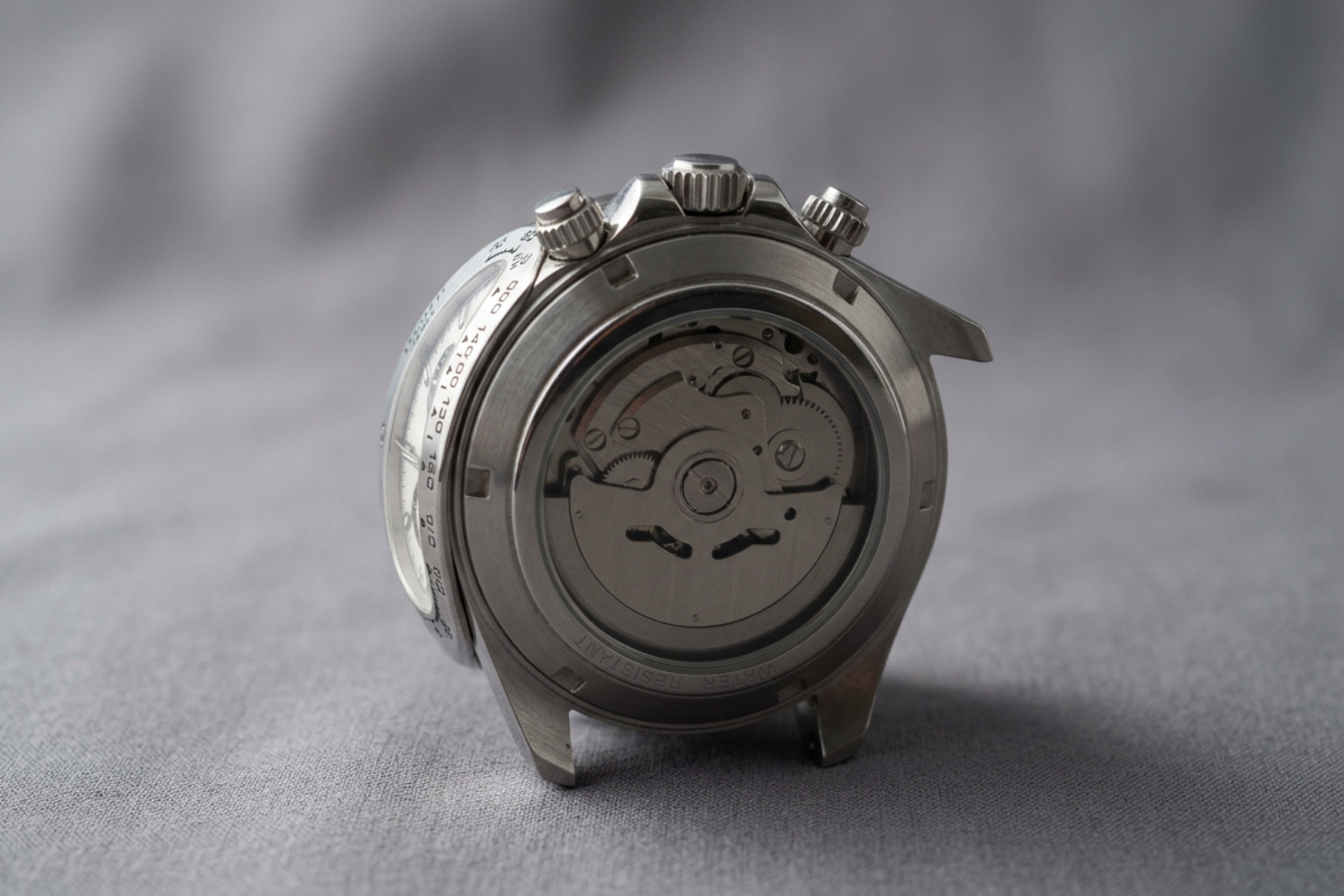 A watch chassis. A watch chassis.
