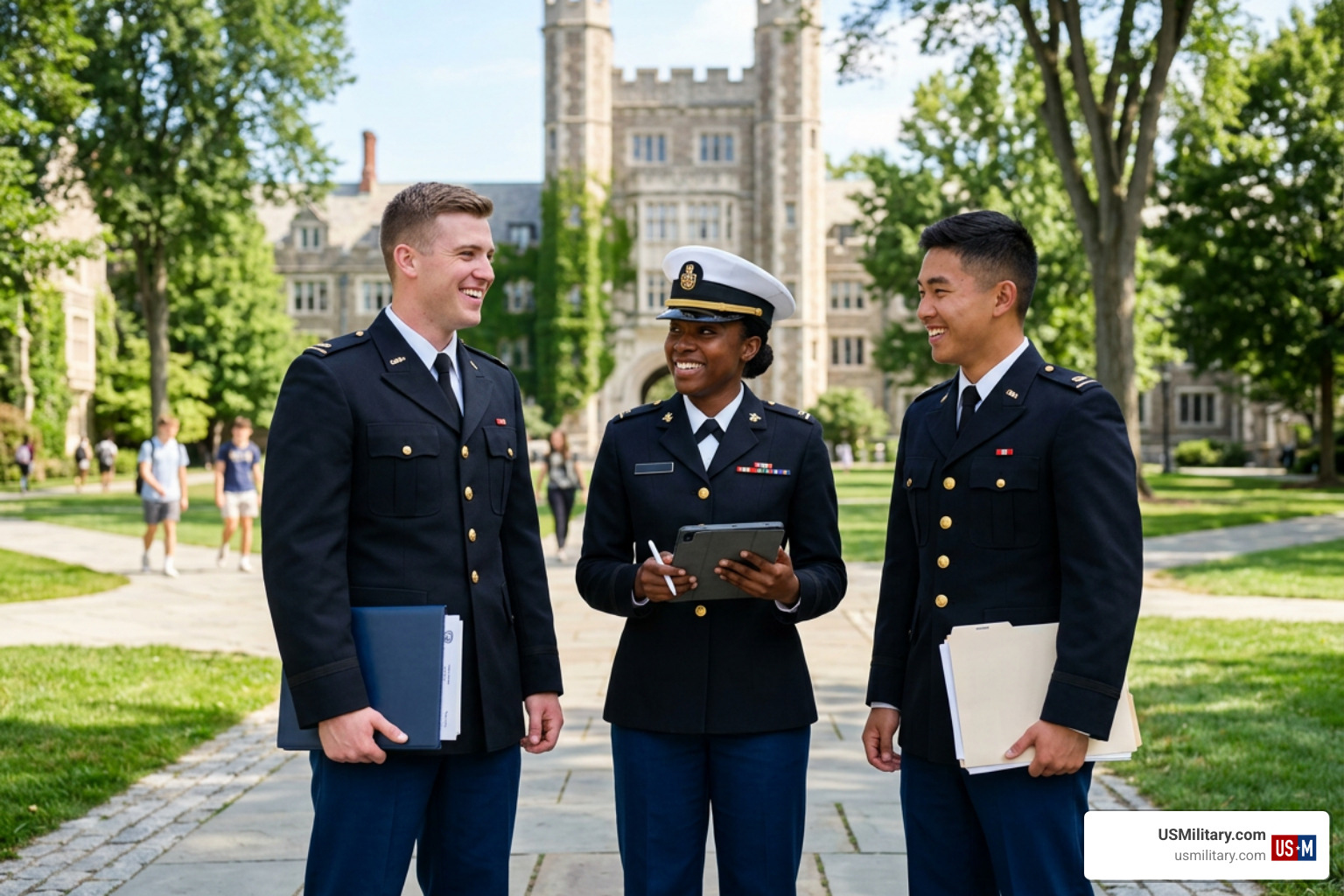 Military service academy cadets and newly commissioned officers planning career start financing Military service academy cadets and newly commissioned officers planning career start financing