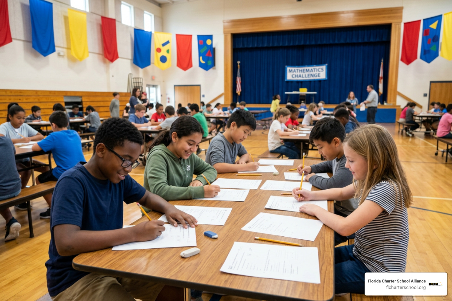 Leon County Math Stars competition participants Leon County Math Stars competition participants