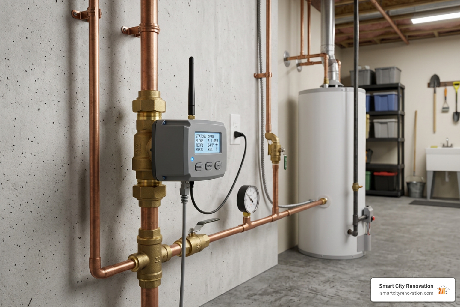 whole-house smart water valve whole-house smart water valve