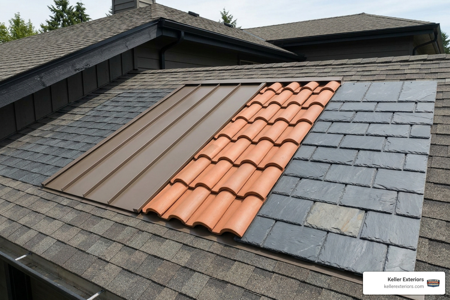 durability and cost comparison chart for asphalt shingles, metal roofing, tile, and slate durability and cost comparison chart for asphalt shingles, metal roofing, tile, and slate