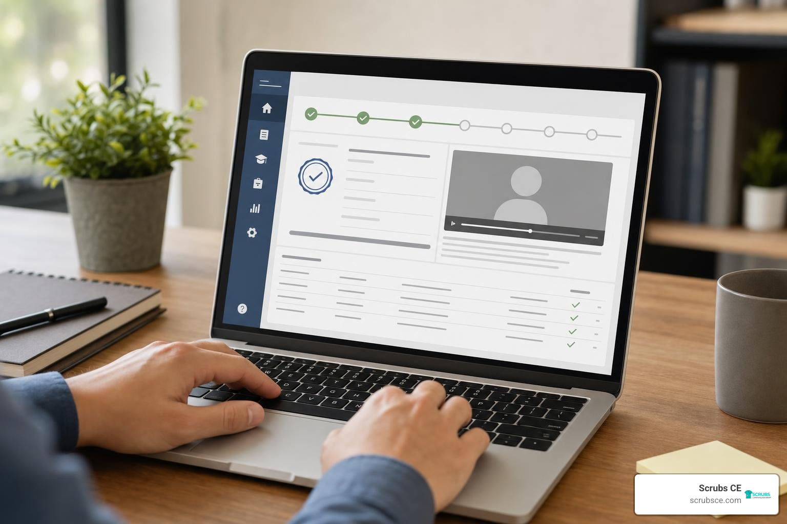 digital compliance transcript interface on laptop digital compliance transcript interface on laptop