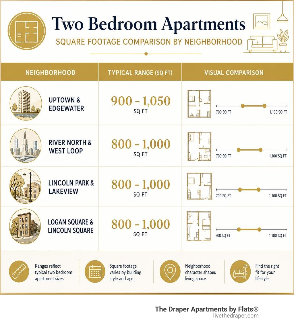 square footage comparison breakdown table for two bedroom apartments across neighborhoods infographic square footage comparison breakdown table for two bedroom apartments across neighborhoods infographic