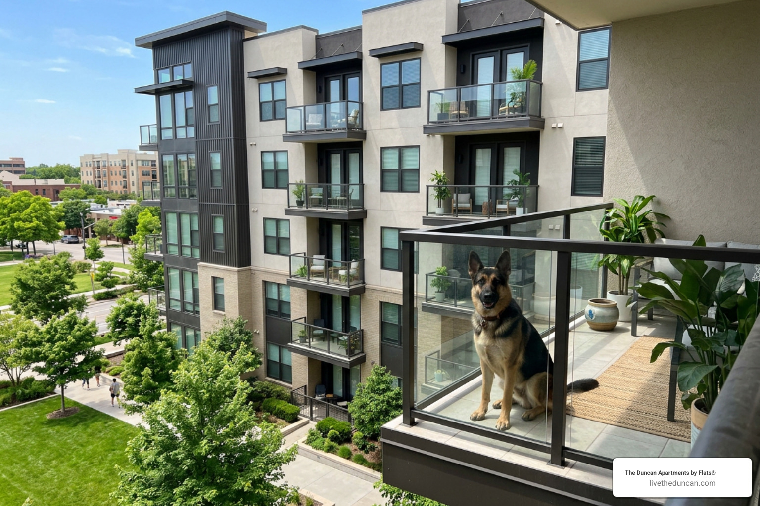apartments for rent that allow german shepherds