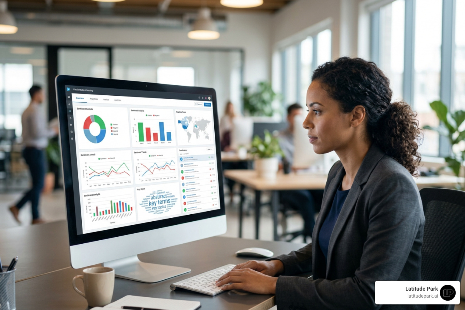 real-time social listening dashboard displaying sentiment analytics real-time social listening dashboard displaying sentiment analytics