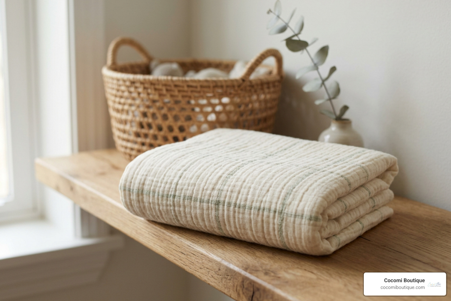 organic baby swaddle muslin