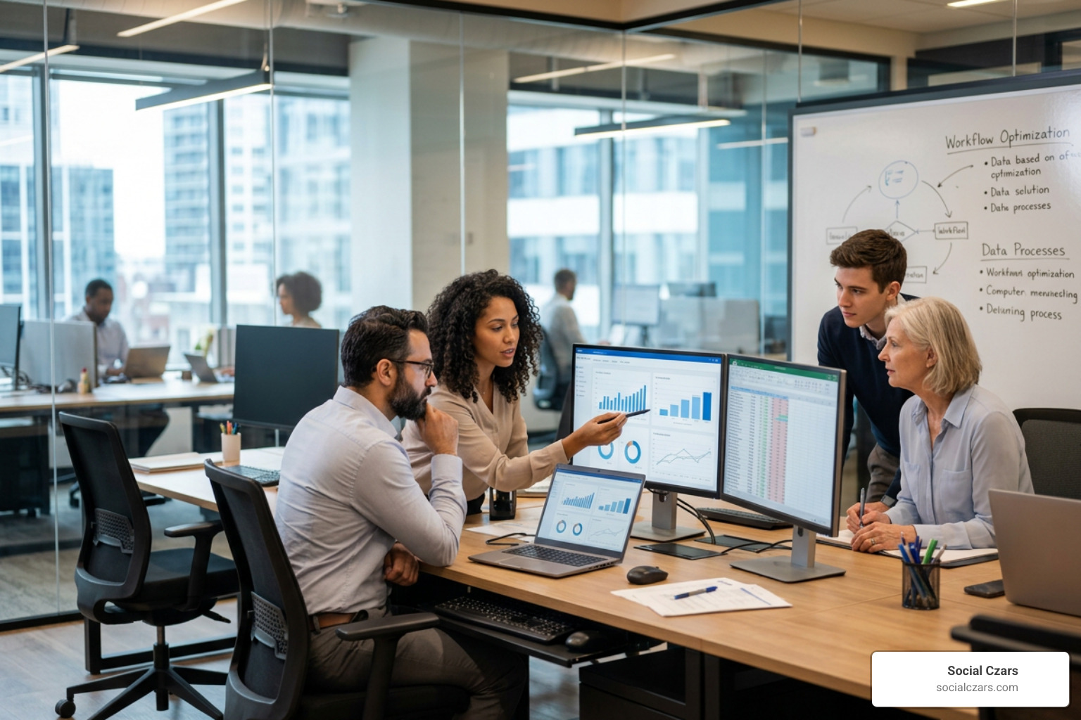 Digital dashboard monitoring online customer feedback metrics