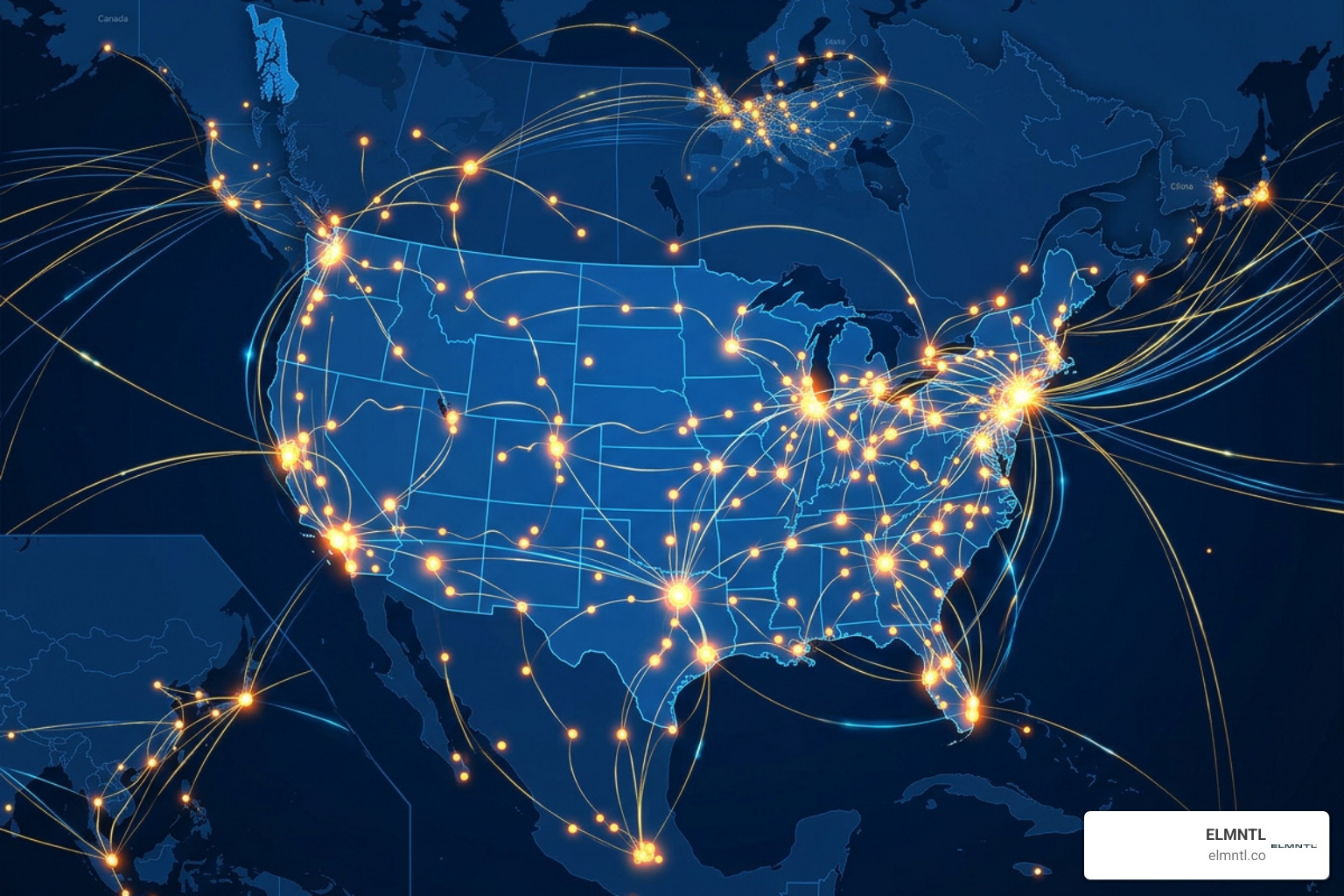global cloud network infrastructure mapping