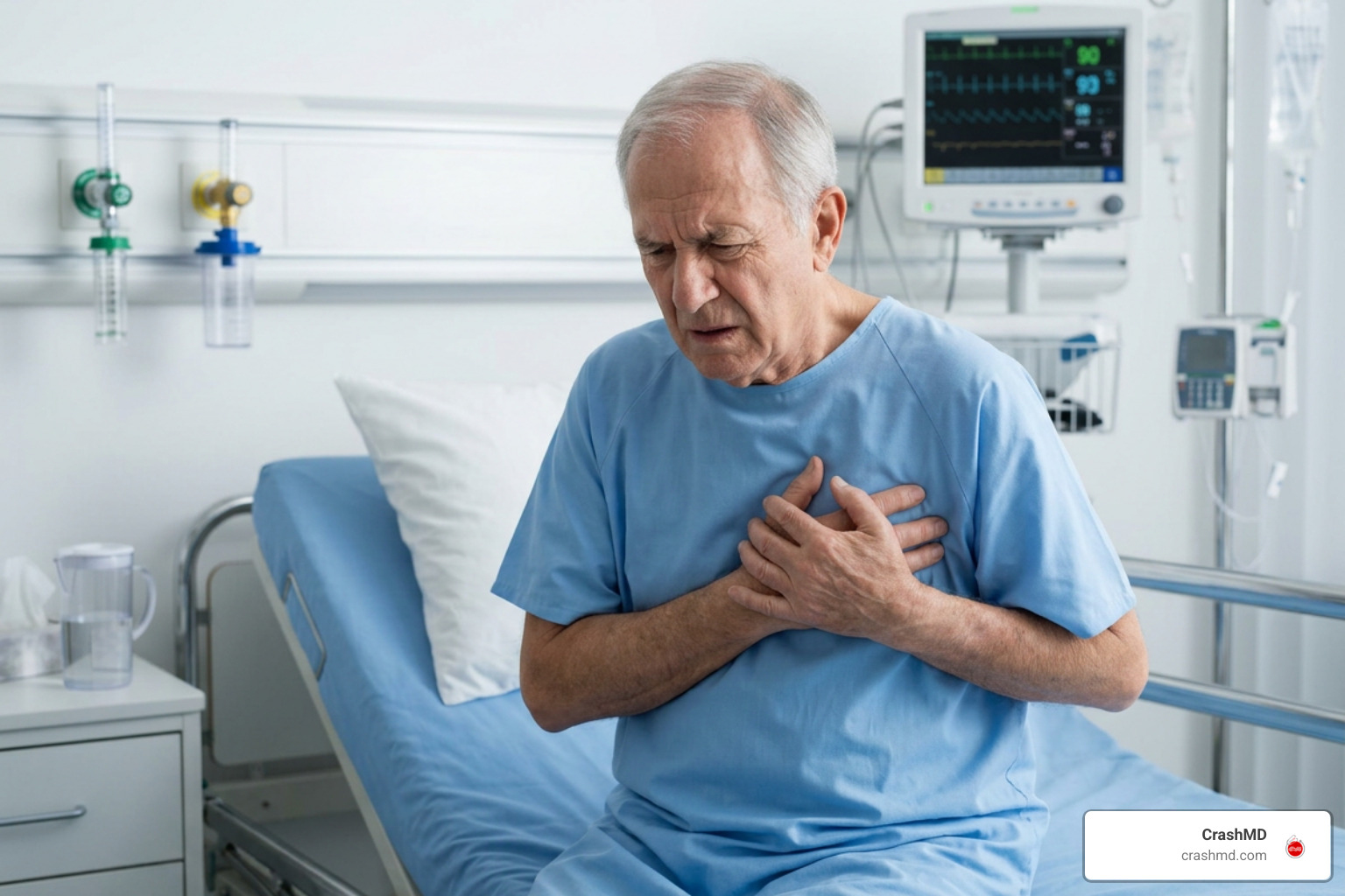 Chest wall splinting during breathing