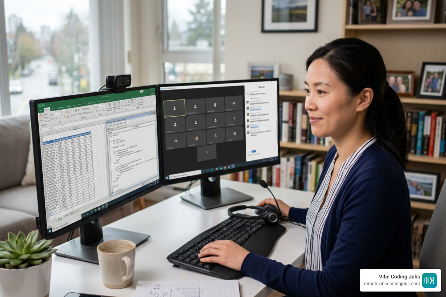 Developer utilizing AI prompt-driven interface to refactor legacy VBA code into modern scripts