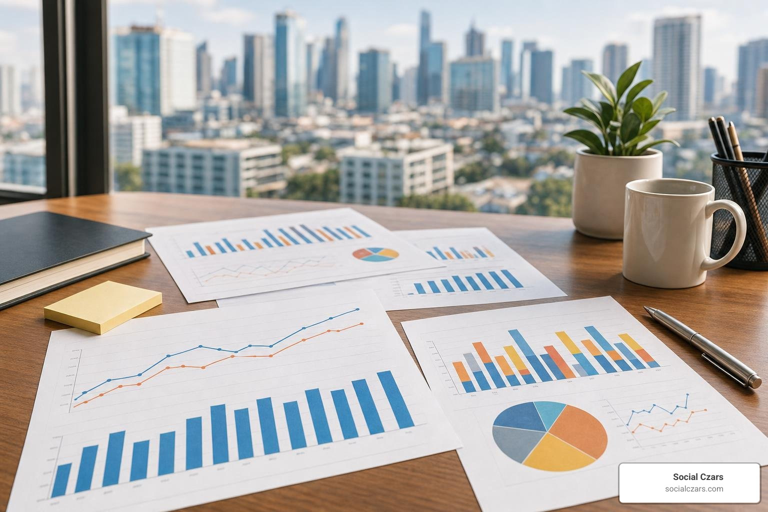 commercial real estate market report data visualizations