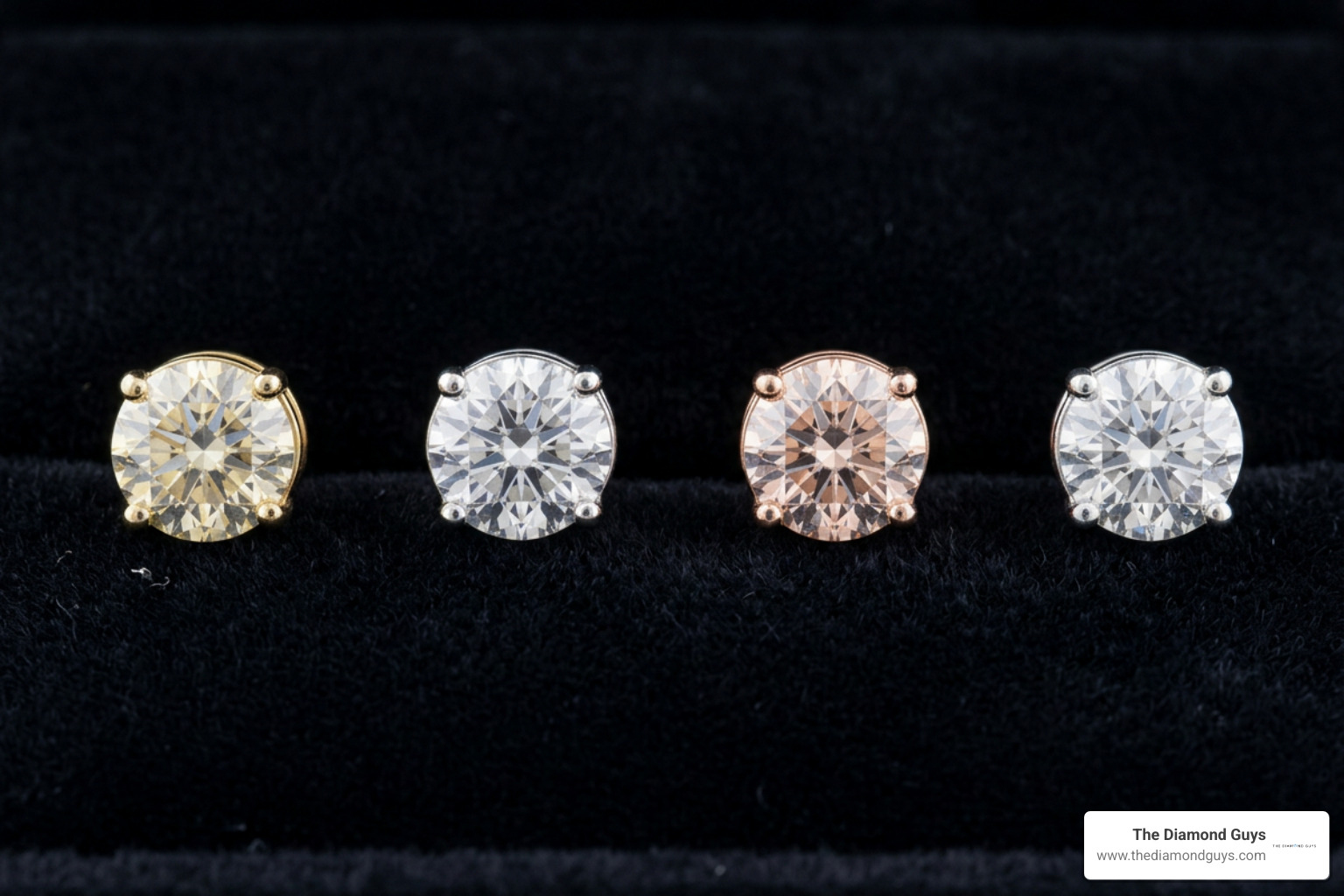 gold and sterling silver metal options for men's diamond stud earrings gold and sterling silver metal options for men's diamond stud earrings
