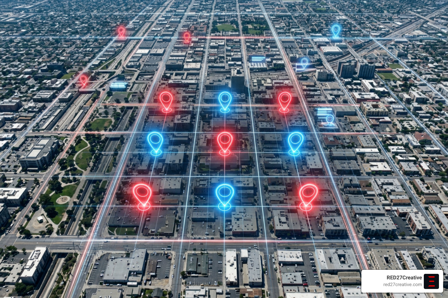 Visualizing local map pack rank tracking across geographical grids Visualizing local map pack rank tracking across geographical grids