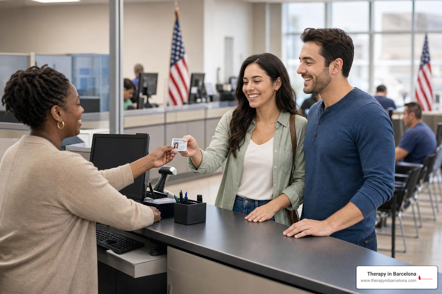Driving license exchange