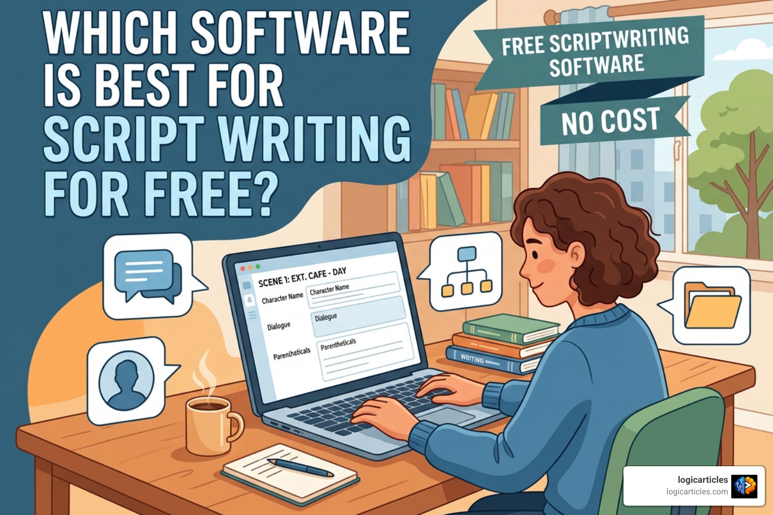 screenwriting software on laptop beginner script formatting