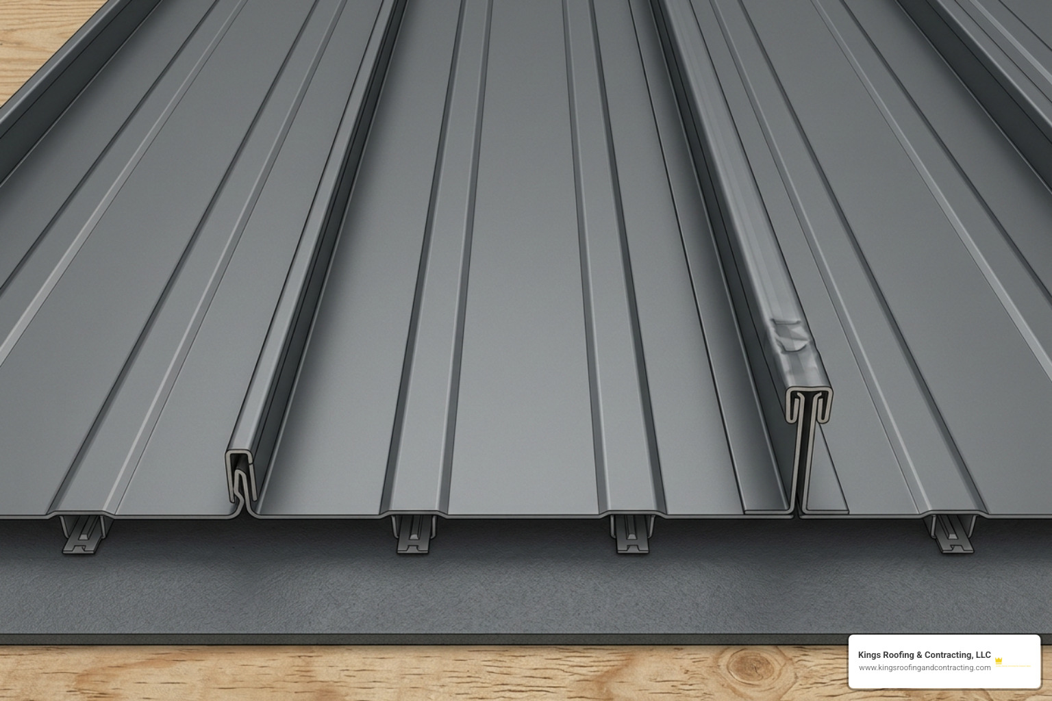 standing seam metal roof panel profiles and seam heights