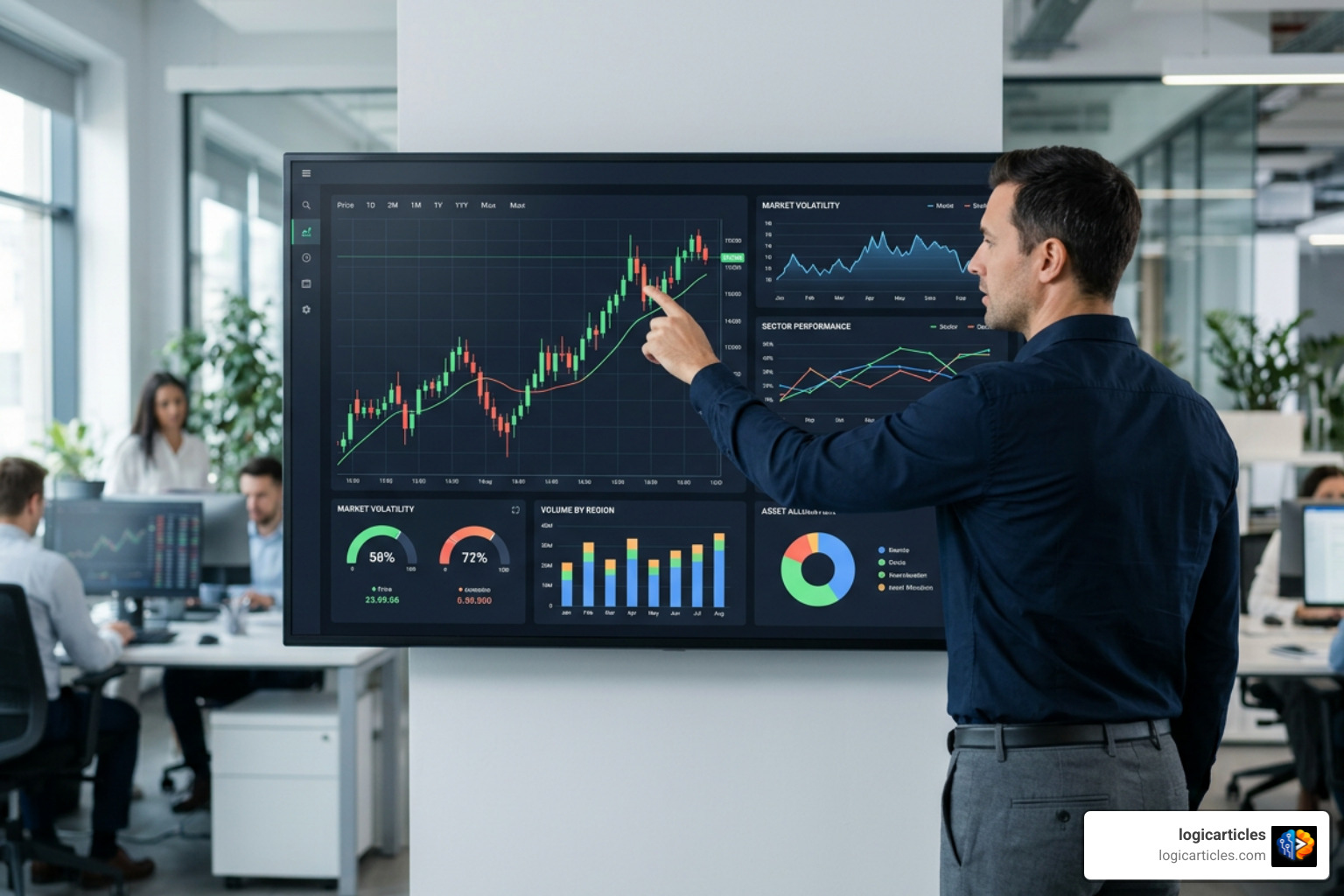 predictive market analytics interface