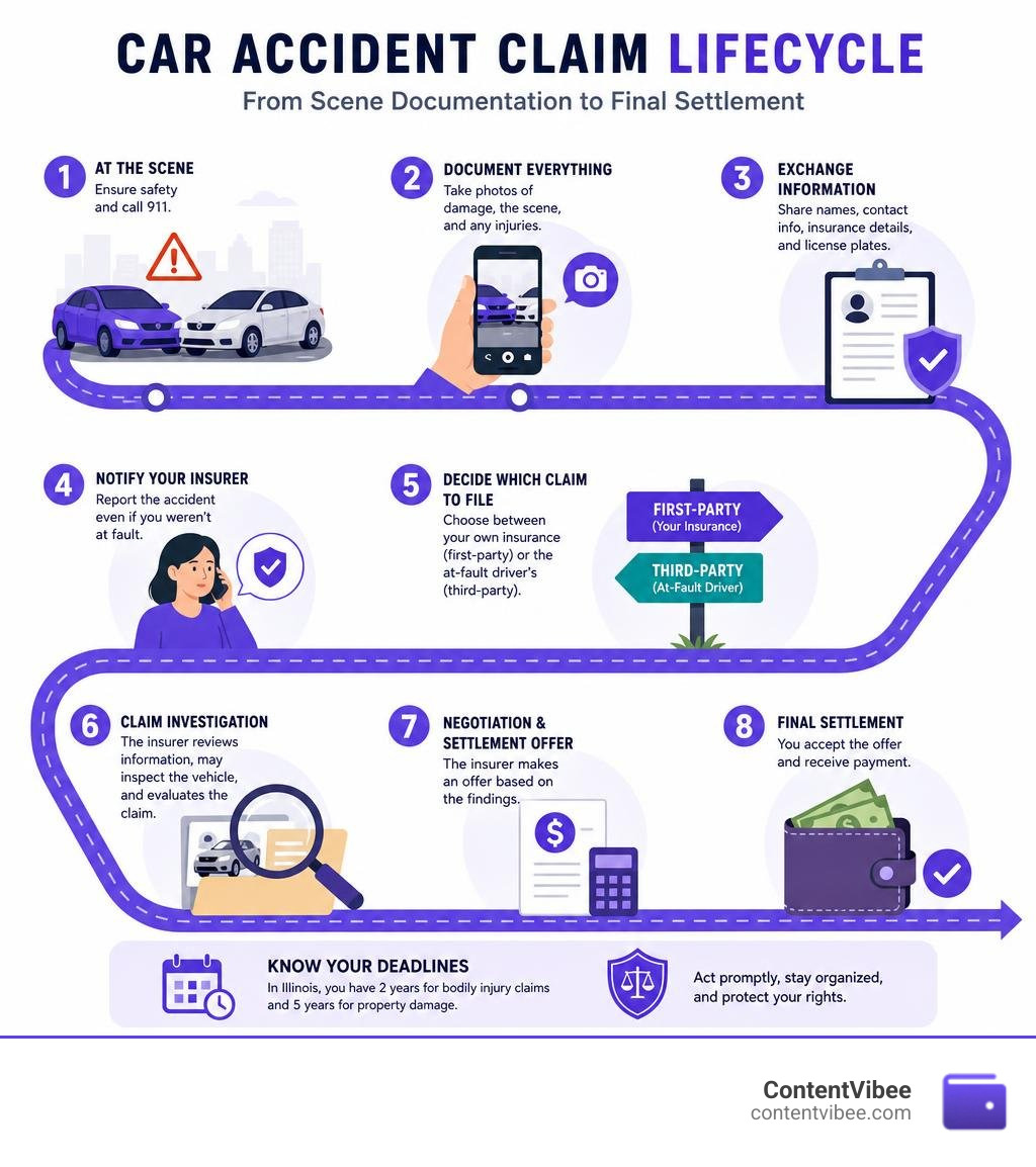 Navigating Your Car Accident Claim Without Losing Your Mind