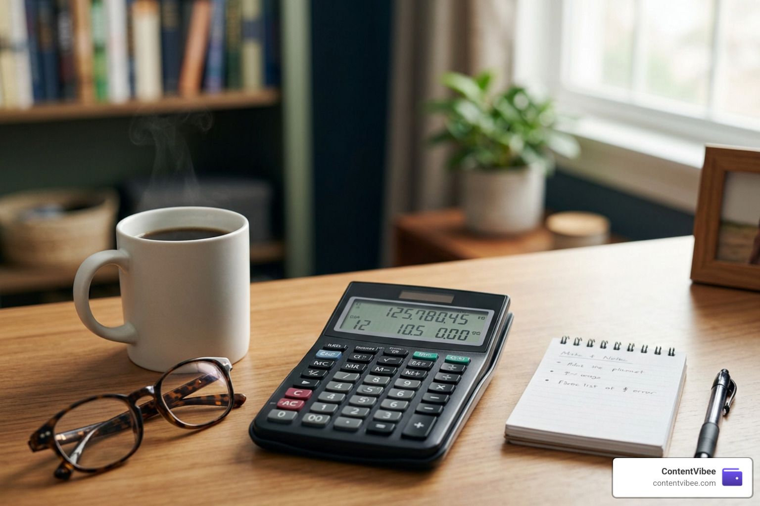 financial calculator showing spousal retirement benefits