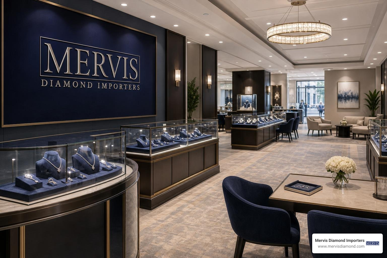 Mervis Diamond Importers showroom in Washington DC Mervis Diamond Importers showroom in Washington DC