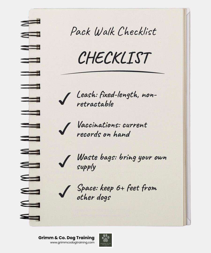 Key guidelines and logistics for attending a San Francisco pack walk safely with your dog infographic Key guidelines and logistics for attending a San Francisco pack walk safely with your dog infographic