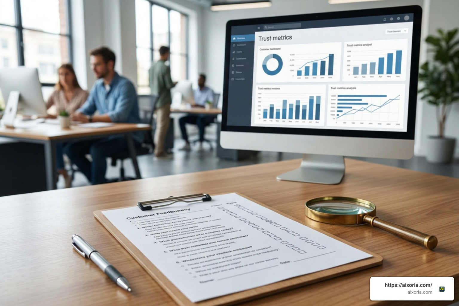 customer satisfaction survey and trust metrics evaluation