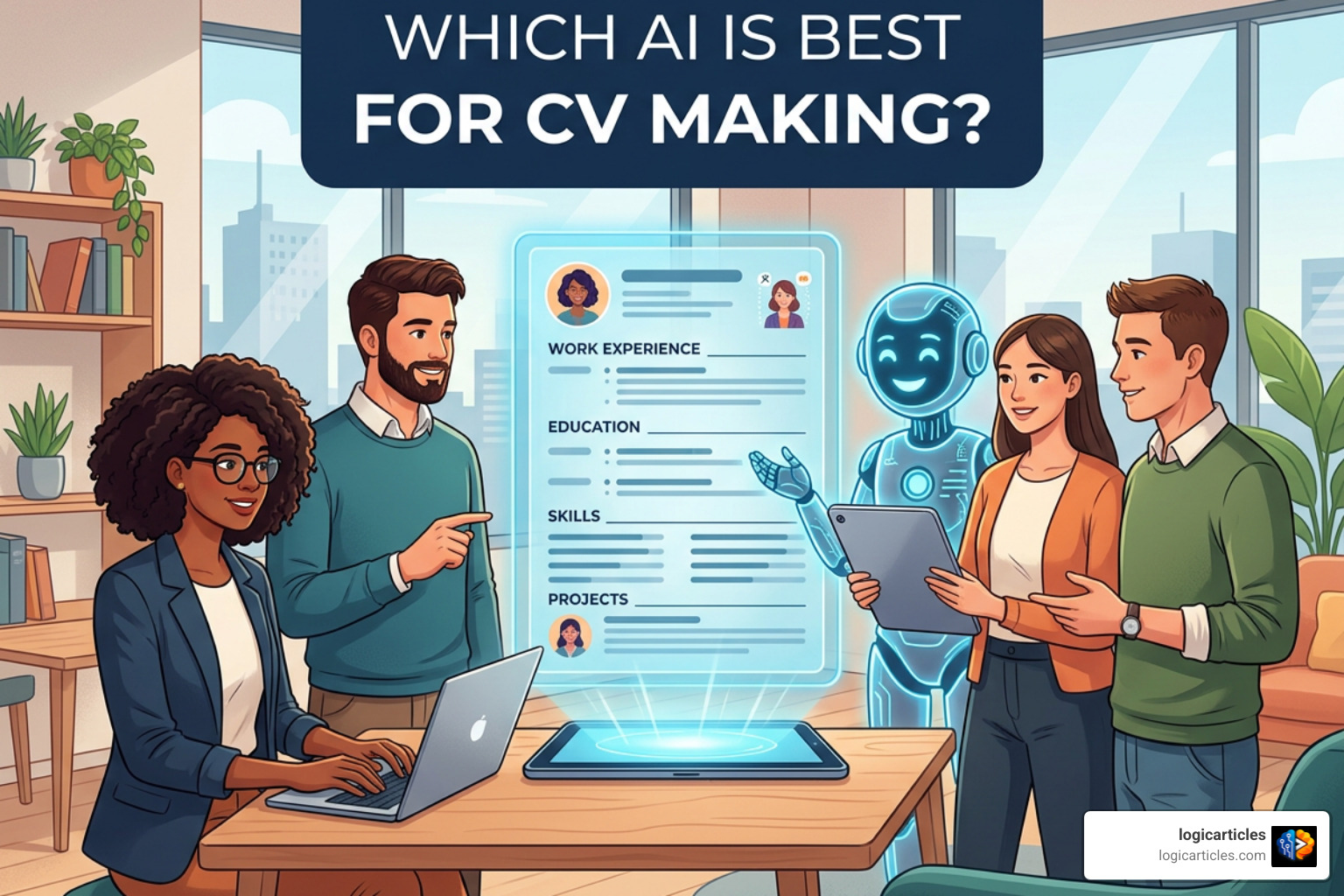 modern recruiter approved single column CV templates