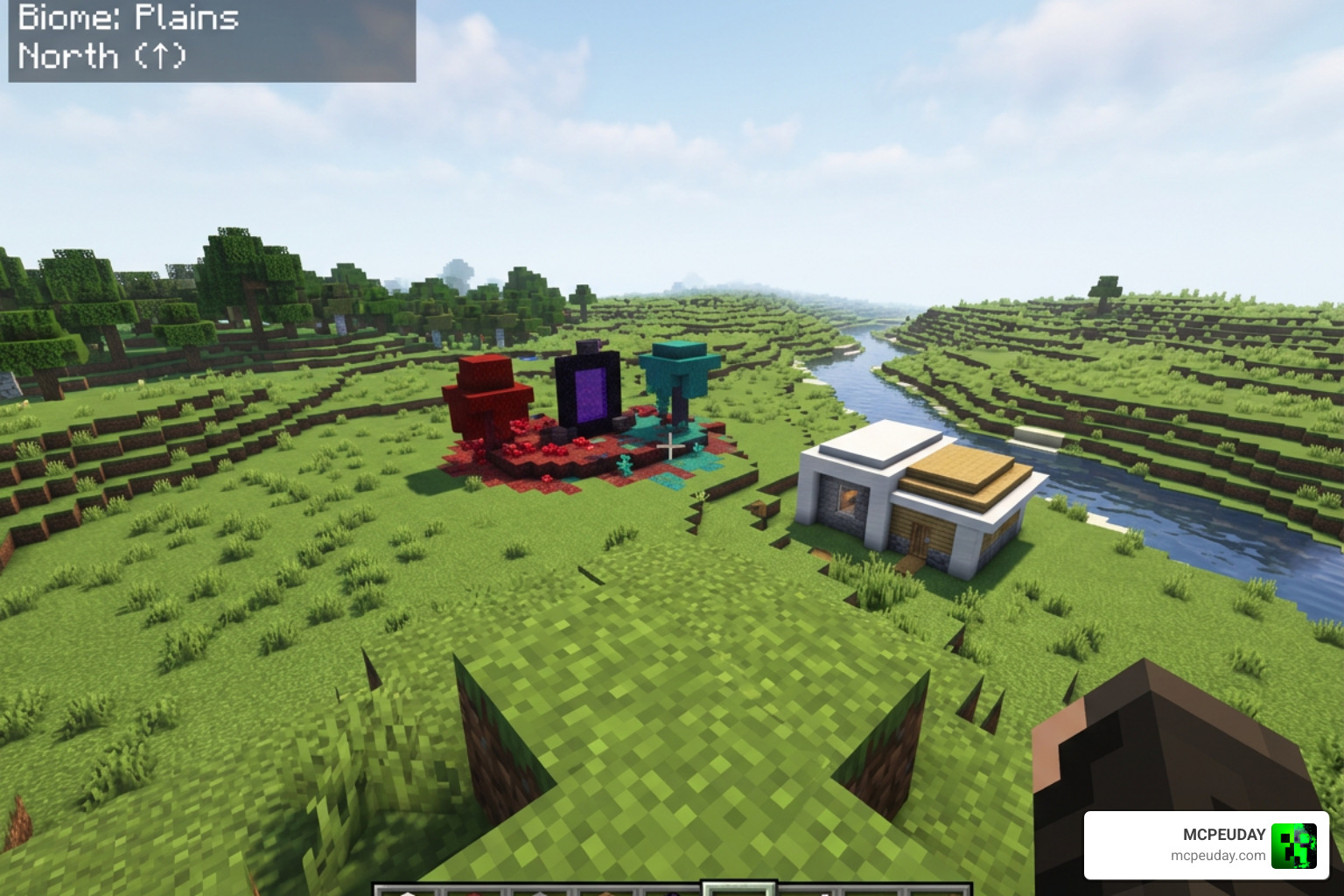 Draggable HUD overlay interface in Minecraft 1.21 Draggable HUD overlay interface in Minecraft 1.21