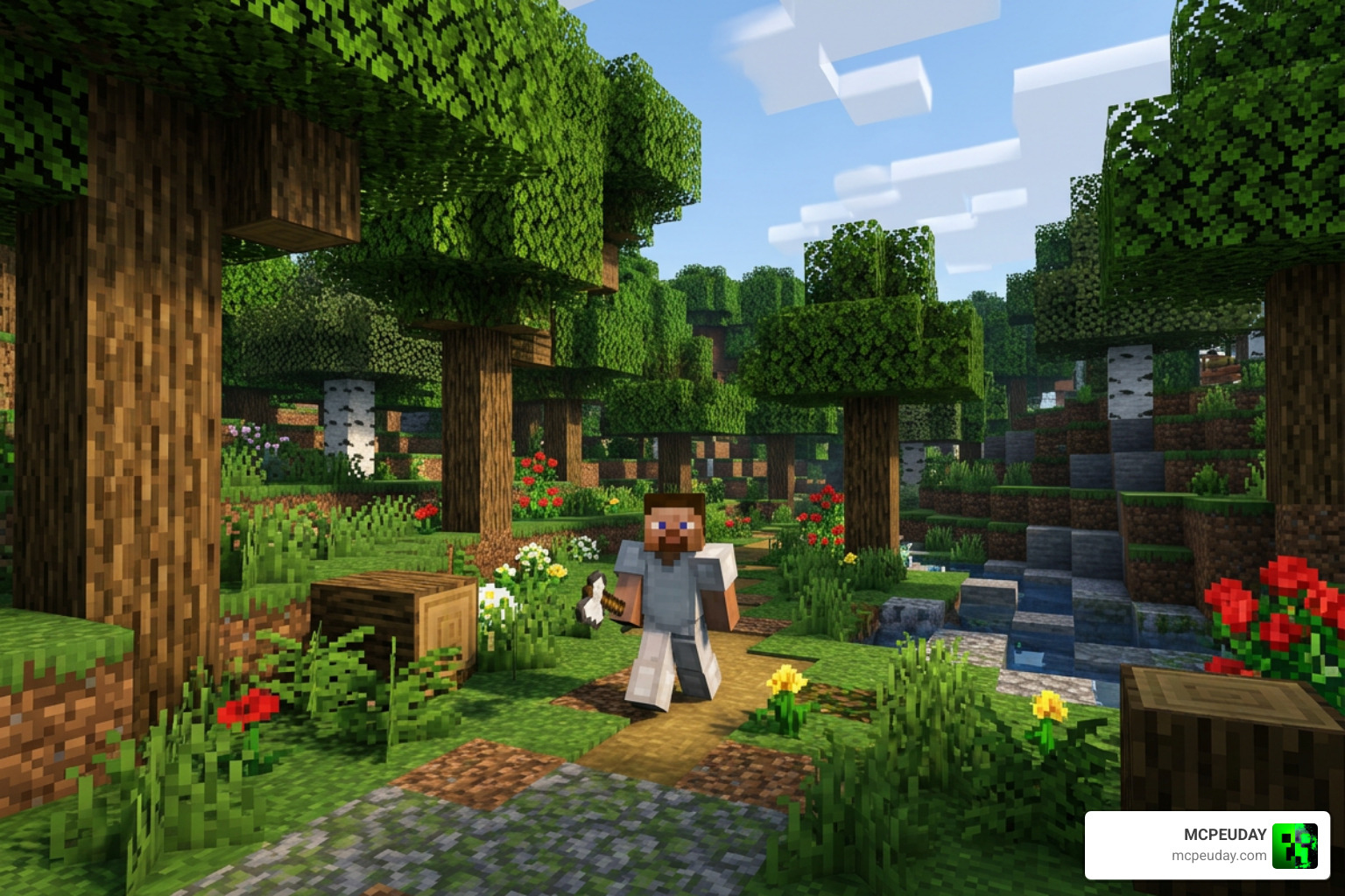 MultiPixel Texture Pack 32x resolution Minecraft gameplay MultiPixel Texture Pack 32x resolution Minecraft gameplay