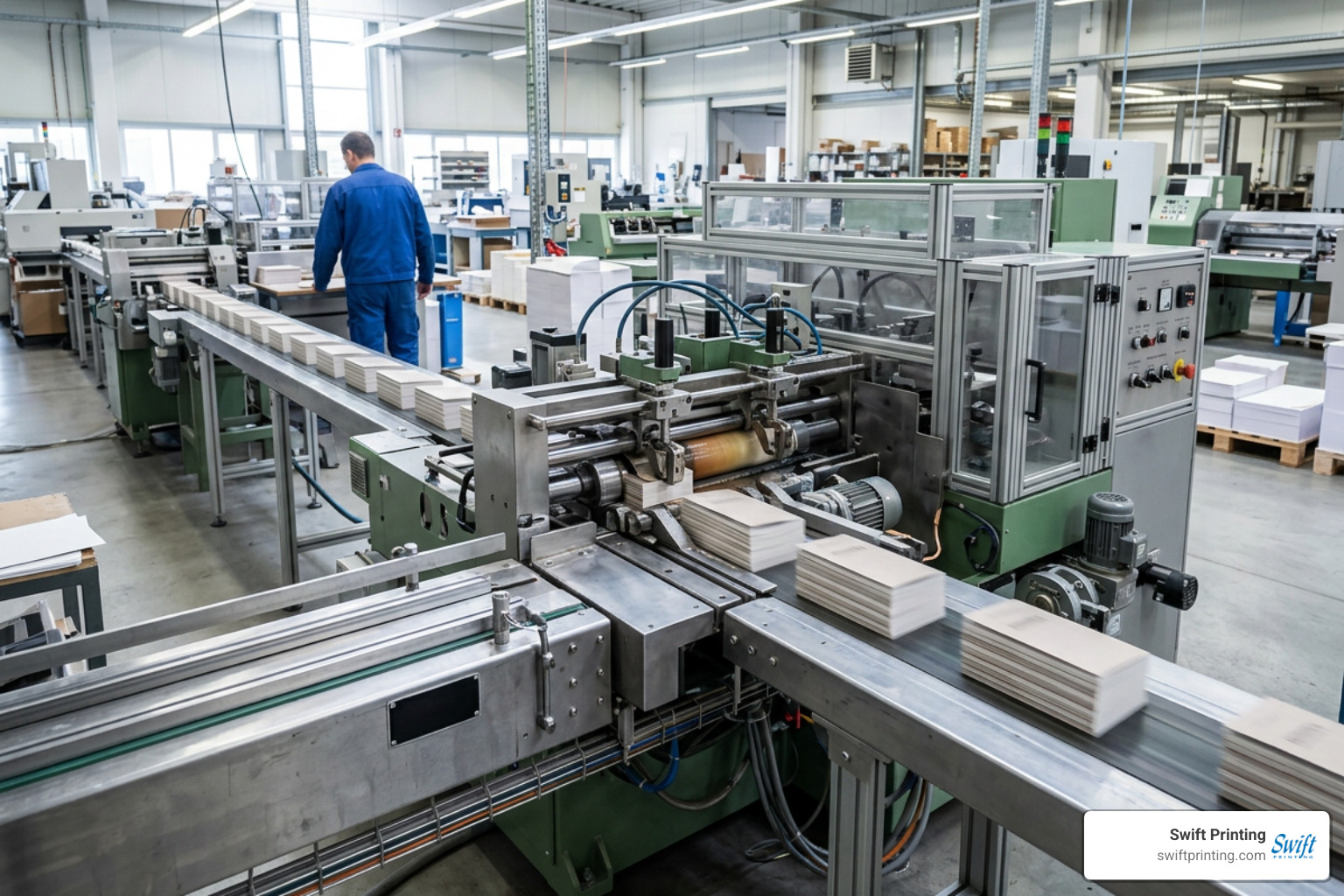 High-speed perfect binding machinery line processing book blocks High-speed perfect binding machinery line processing book blocks