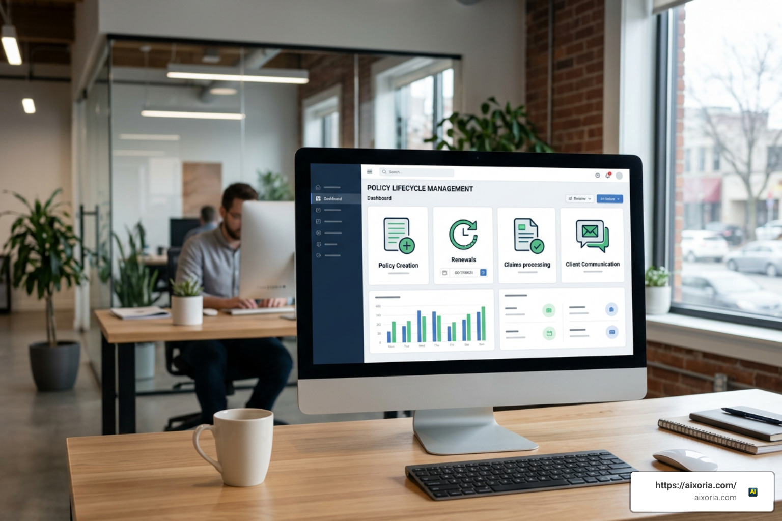 policy lifecycle management features in a digital agency workspace