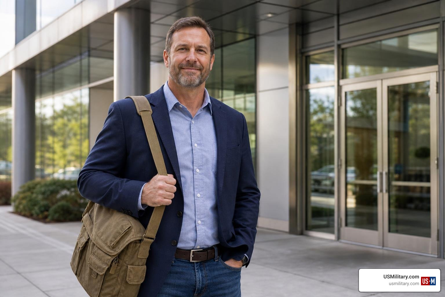 Retired Navy SEAL transitioning into a civilian career