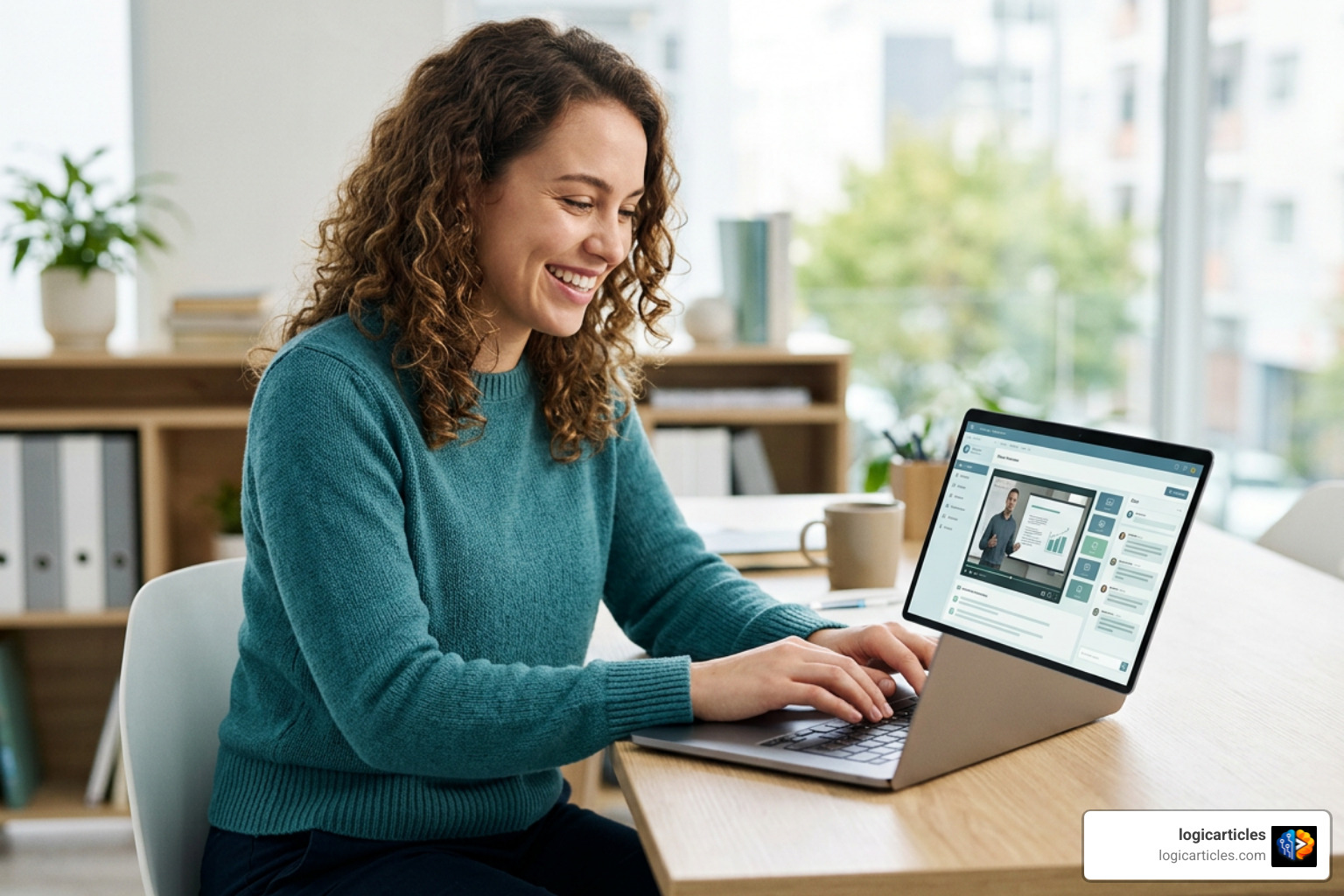 interactive AI course platform online