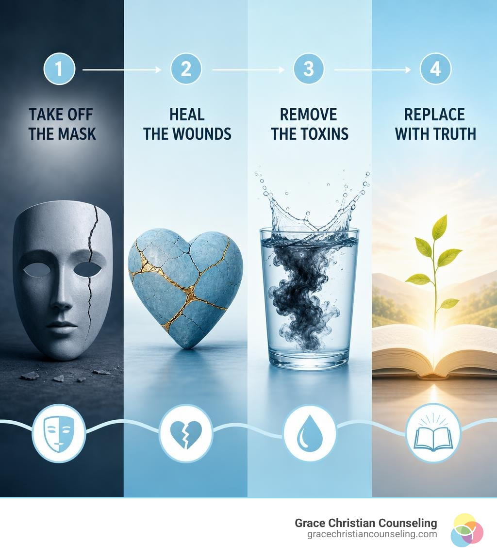 The four stages of the Counseling Blueprint process The four stages of the Counseling Blueprint process