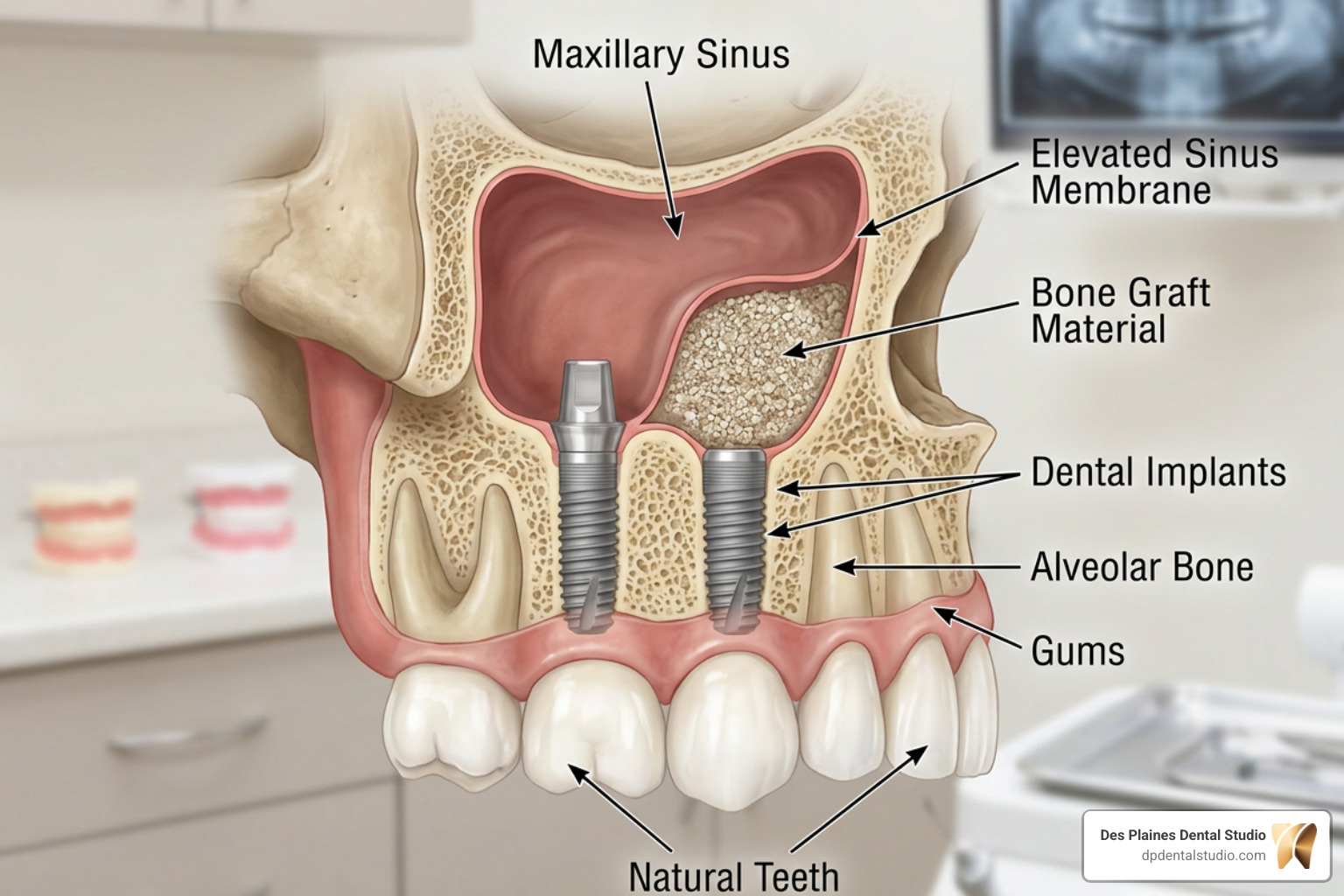 Jawbone grafting and sinus lift procedures required before full mouth dental implants Jawbone grafting and sinus lift procedures required before full mouth dental implants